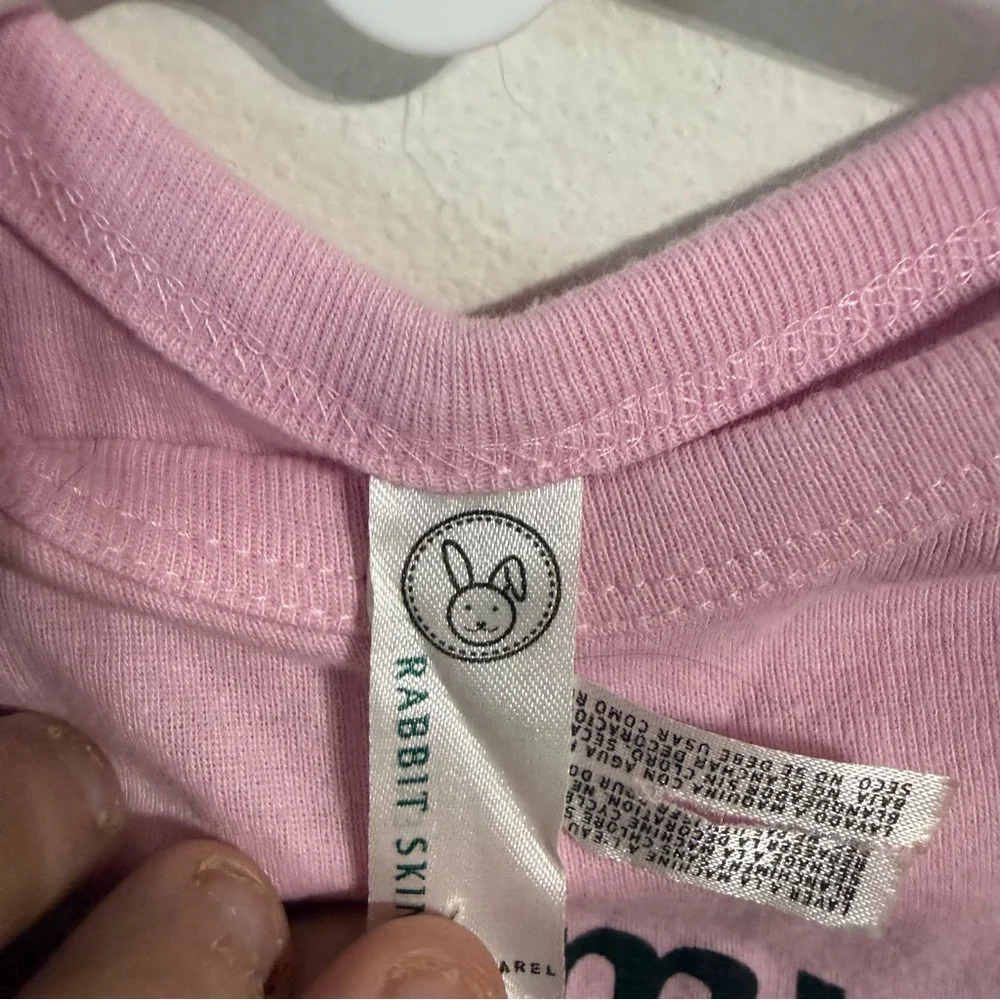 Rabbit Skins Pink 'I Love My Bearded‎ Daddy' Bodysuit